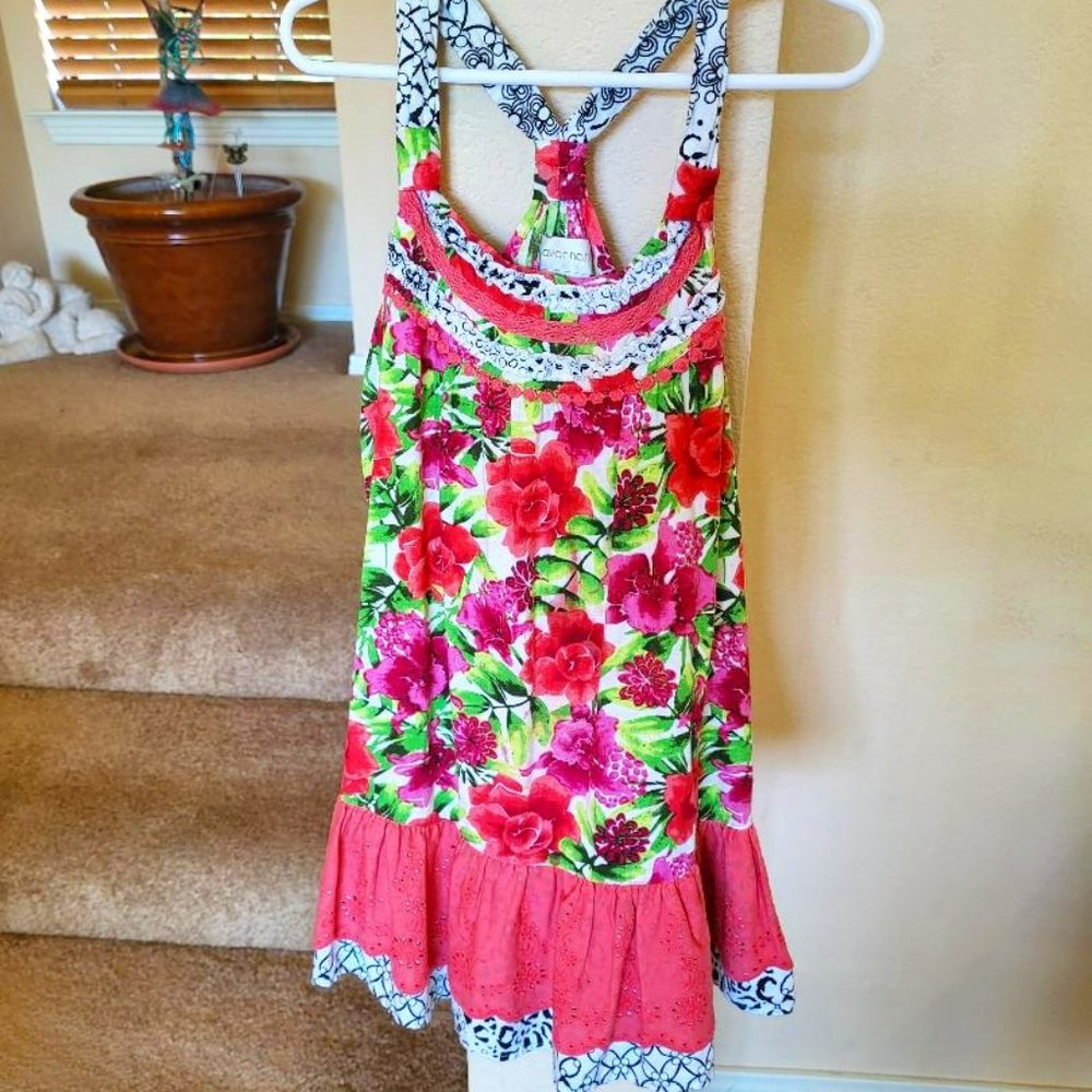 Savannah Summer Dress  - Girls Size 5
